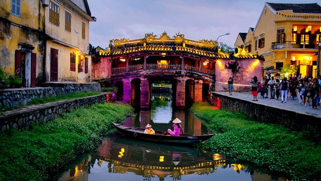 ancient Japanese Covered Bridge