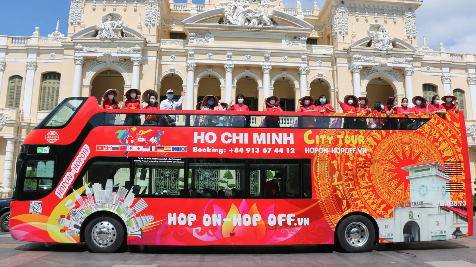 Ho Chi Minh City Sightseeing Tour. Double-Decker Bus Sightseeing Ticket in Ho Chi Minh City