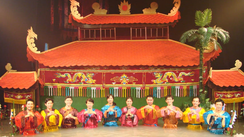 Golden Water Puppet- Vietnamese culture show