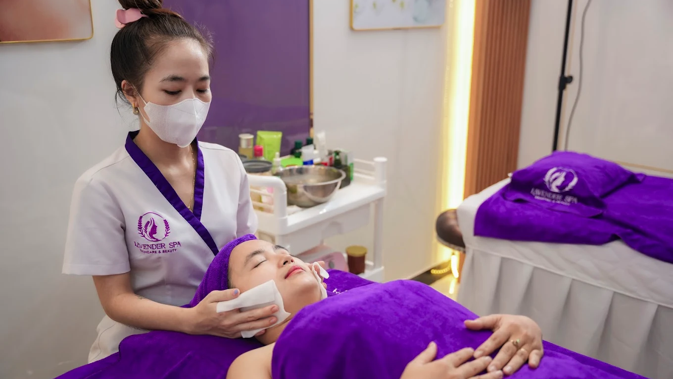 Lavender Spa has dedicated staff